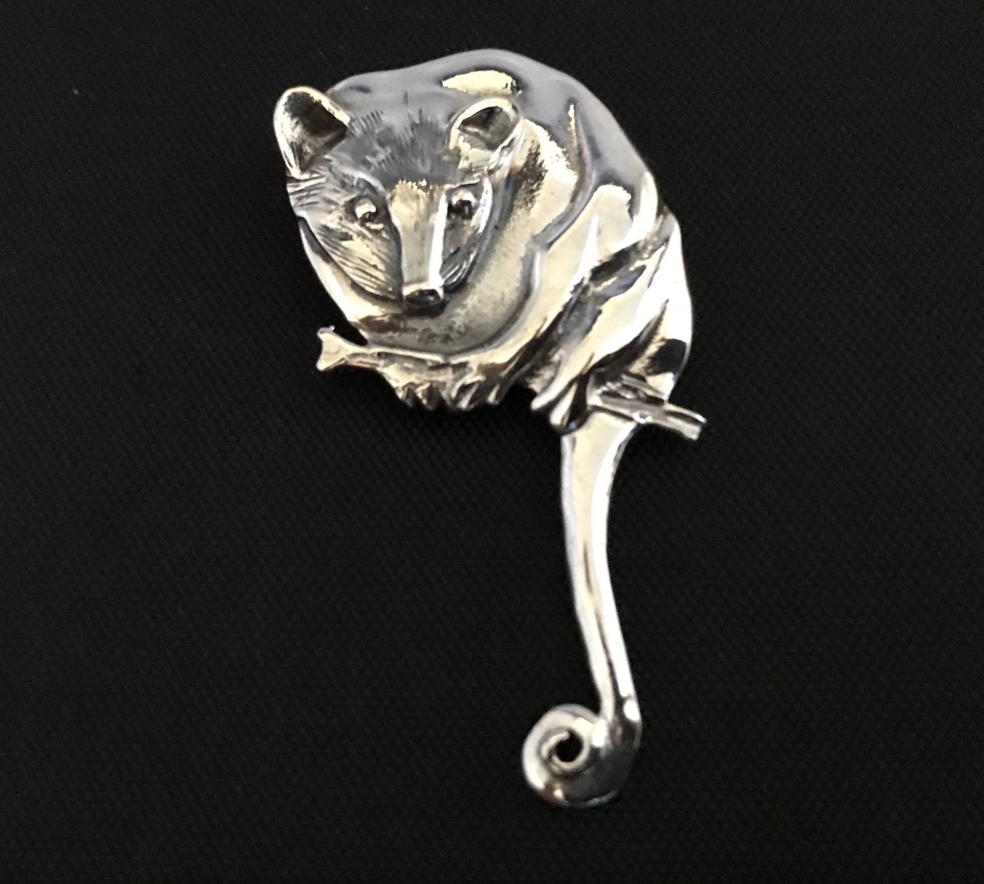 Possum Brosche - Sterling Silber 45 Mm Possum Brosche - Sterling Silber 45 Mm von SilverEarthDesign