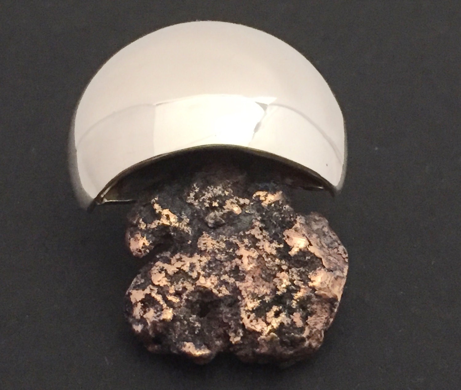 Qualle Pin - Sterling Silber Und Bronze Qualle Pin - Sterling Silber Und Bronze von SilverEarthDesign