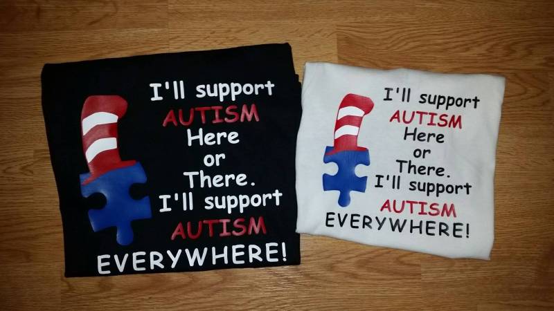 Autism Awareness Shirt Jugend - Ich Werde Autismus Hier Oder Dort Unterstützen. Überall Unterstützen Autism Awareness Shirt Jugend - Ich Werde Autismus Hier Oder Dort Unterstützen. Überall Unterstützen von SilverFrogsBoutique