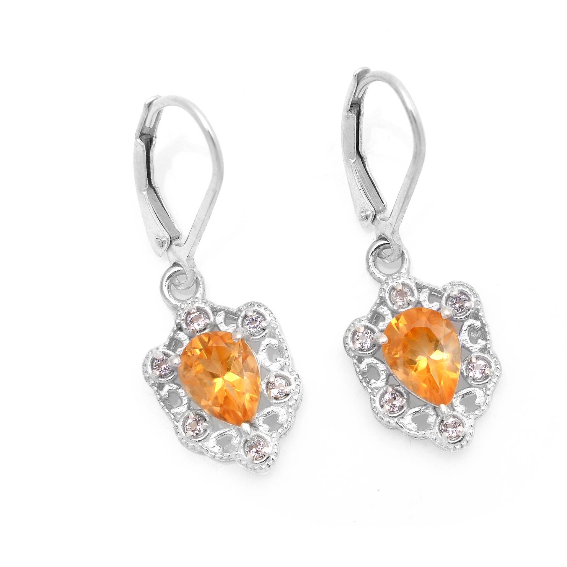 Gelbe Citrin Sterling Silber Schild Ohrringe ~ Natürlicher Edelstein Paar Lever Back Hooks Geschenkideen ~Stp31 Gelbe Citrin Sterling Silber Schild Ohrringe ~ Natürlicher Edelstein Paar Lever Back Hooks Geschenkideen ~Stp31 von SilverGlareJewelry