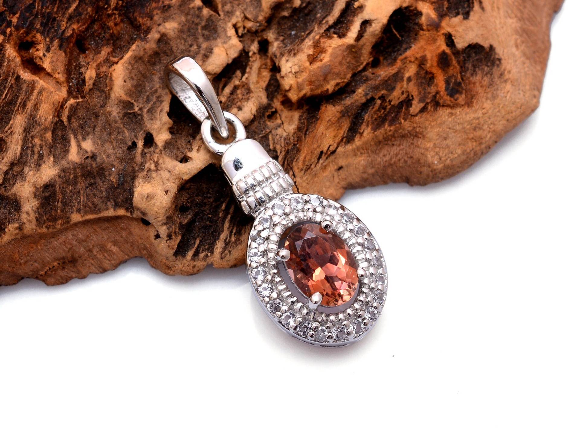 Natürlicher Turmalin Sterling Silber Anhänger ~ Oktober Geburtsstein 925 Feiner Handgefertigter Schmuck Geschenke Für Sie Sku568 von SilverGlareJewelry