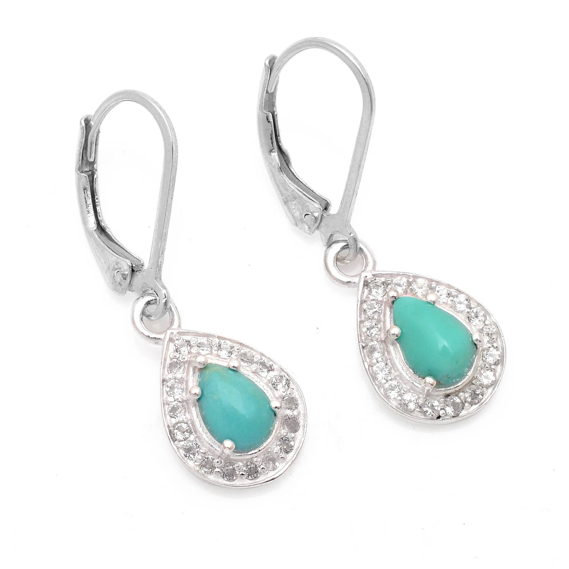Türkis Sterling Silber Tropfen Ohrringe ~Türkis Edelstein Paar ~ Hebelhaken Geschenkideen ~Ybh285 Türkis Sterling Silber Tropfen Ohrringe ~Türkis Edelstein Paar ~ Hebelhaken Geschenkideen ~Ybh285 von SilverGlareJewelry