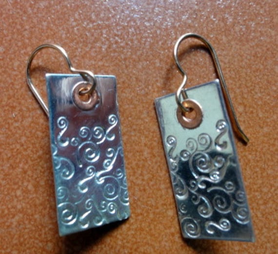 Silber Ohrringe Silber Ohrringe von SilverHollyhocks
