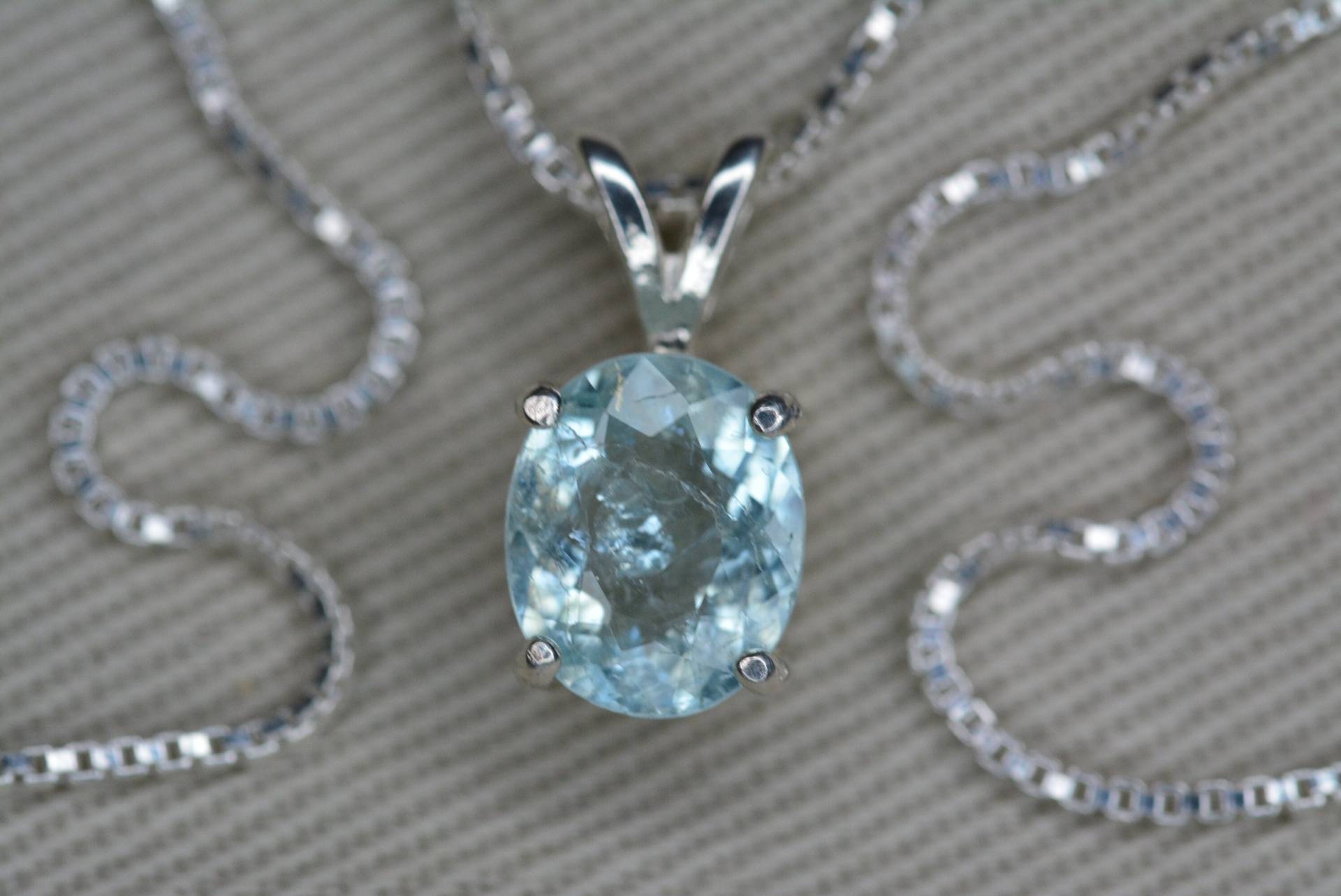 Zertifizierte Paraiba Turmalin Halskette 1, 27 Karat Sterling Silber Blau Grün Oktober Birthstone Anhänger Kupfer & Maganese Bearing Pb13 von SilverJewelery