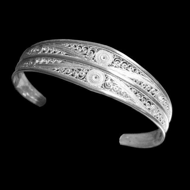 Verstellbares Silber Schmuck Armband Fillgre 925 Verstellbares Silber Schmuck Armband Fillgre 925 von SilverJewelryandGift