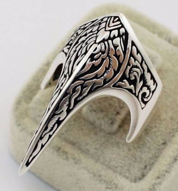 Archer Zighir Turkish Ottoman Sterling Silver 925 Mens Ring Archer Zighir Turkish Ottoman Sterling Silver 925 Mens Ring von SilverManiaUK