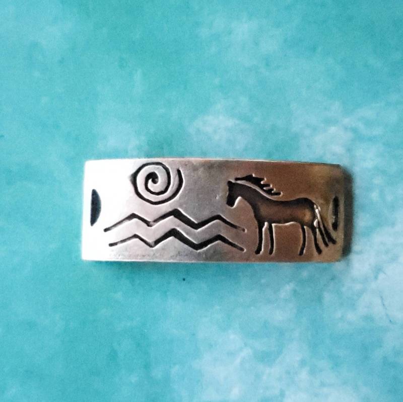 Zinn Pferd Armband Link Artisan Sun & Berg Schmuck Zinn Pferd Armband Link Artisan Sun & Berg Schmuck von SilverPonyStudio