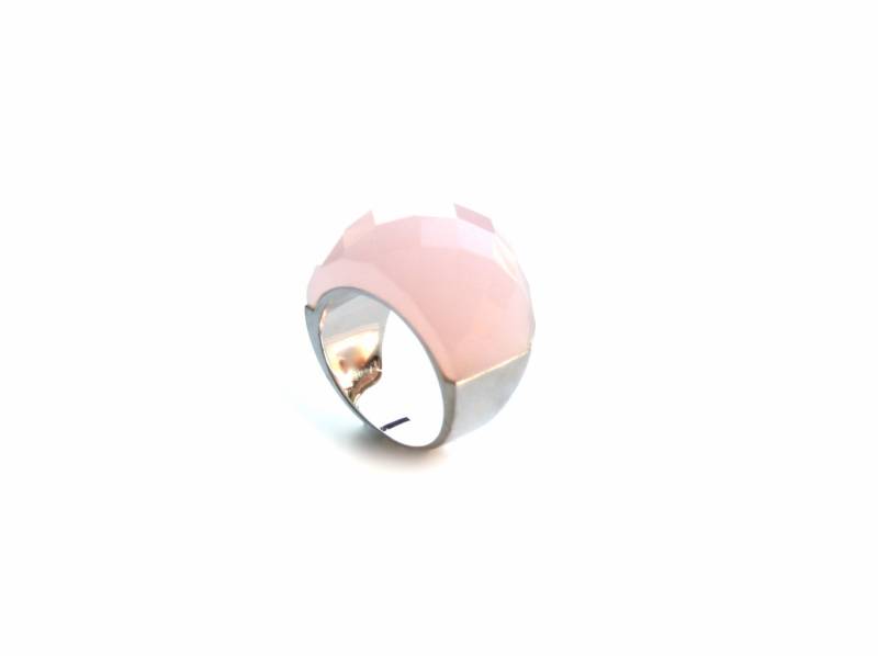 Wunderschöner Rosa Rosenquarz Stein in Sterling Silber Einstellring. Mode Cocktail Ring Im Kuppel Stil Wunderschöner Rosa Rosenquarz Stein in Sterling Silber Einstellring. Mode Cocktail Ring Im Kuppel Stil von SilverSandJewelry