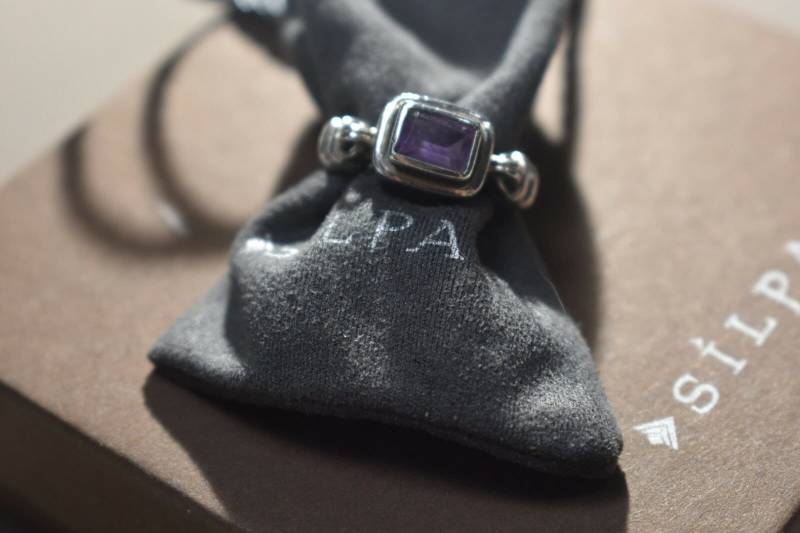 Silpada 925 Sterling Silber Misty Morning Amethyst Ring Gr. 9 von SilverSistersSilpada