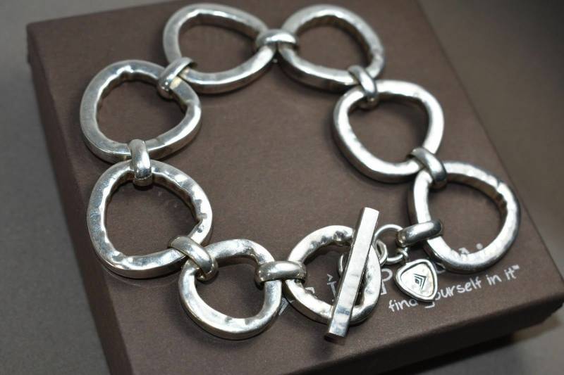 Silpada 925 Sterling Silber Rush Link Knebelarmband von SilverSistersSilpada