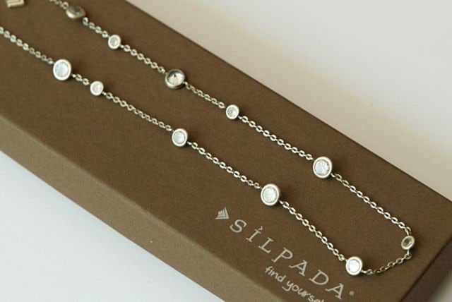 Silpada 925 Sterling Silber Scattered Star Cz Tropfen Unendlichkeit Halskette Ruhestand Silpada 925 Sterling Silber Scattered Star Cz Tropfen Unendlichkeit Halskette Ruhestand von SilverSistersSilpada
