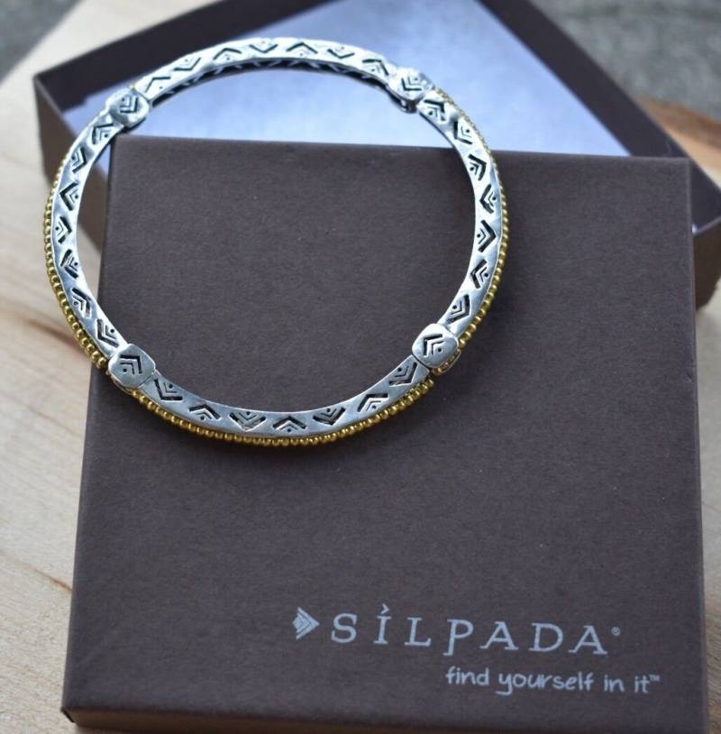 Silpada Armreif Aus 925Er Silber Und Messing Mit Einer Pfeilspitze von SilverSistersSilpada