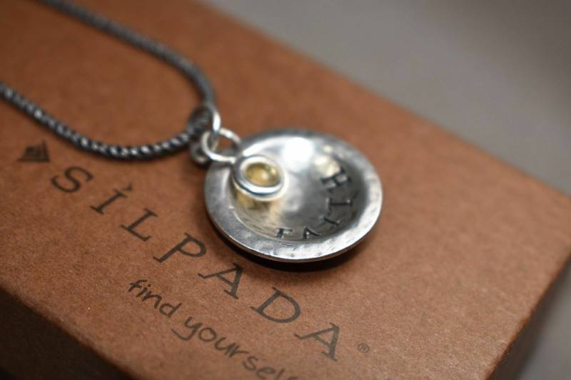 Silpada Glaube Eines Senfkorn 925 Sterling Silber Anhänger Halskette Silpada Glaube Eines Senfkorn 925 Sterling Silber Anhänger Halskette von SilverSistersSilpada