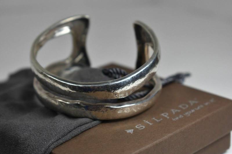 Silpada Modernista Sterling Silber Manschette Armband Silpada Modernista Sterling Silber Manschette Armband von SilverSistersSilpada