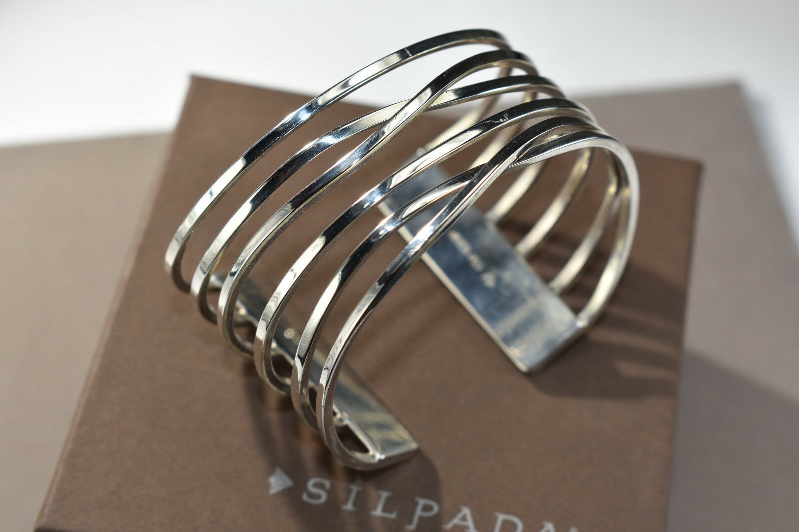 Silpada Sterling Silber Offen Twist Armreif von SilverSistersSilpada