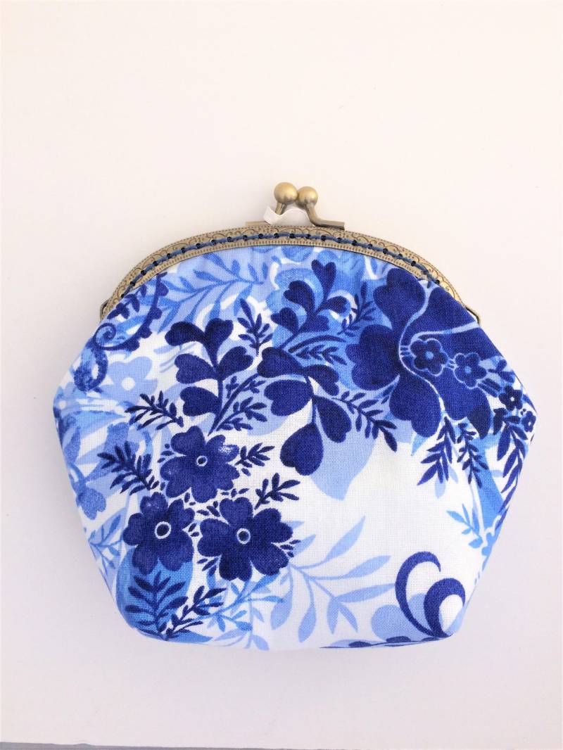 Blaue Blumen Geldbörse Kleine Geschenk Für Mädchen Weihnachten Ostern Geburtstag Frauen von SilverStarGifts