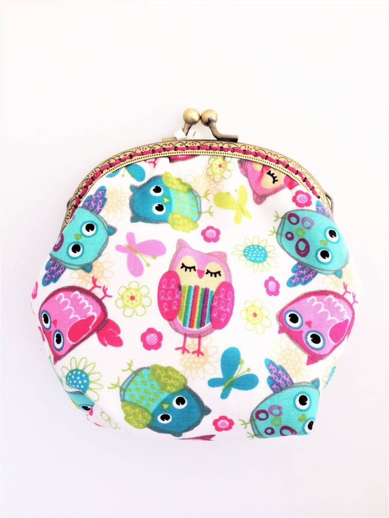 Eule Geldbörse Rosa, Grün, Blau Kleine Geschenk Für Mädchen Weihnachten Ostern Geburtstag Frauen von SilverStarGifts