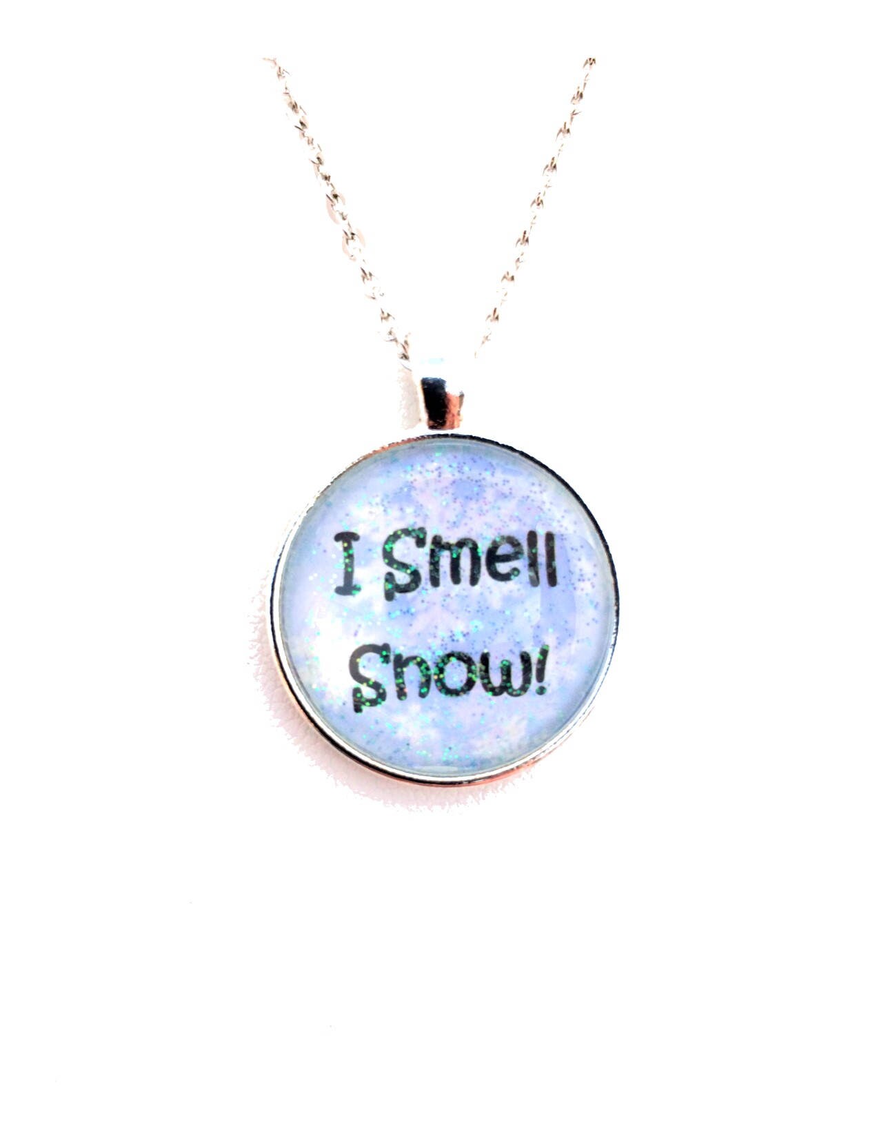 I Smell Snow Schmuck Halskette von SilverStarGifts