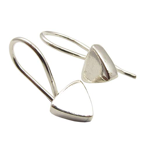 SilverStarJewel 925 Sterling Silber Ohrringe 1,5 cm Handgefertigter Kunstschmuck von SilverStarJewel