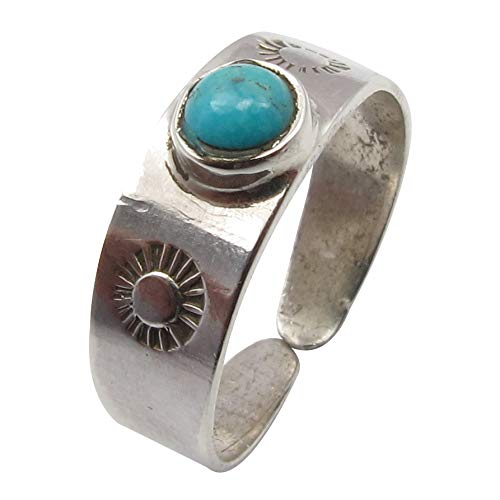 SilverStarJewel Cabochon Türkis Dezember Geburtstein Zehenring Gedenktag Beste Verkäufe Solid Sterling Silber SilverStarJewel Cabochon Türkis Dezember Geburtstein Zehenring Gedenktag Beste Verkäufe Solid Sterling Silber von SilverStarJewel
