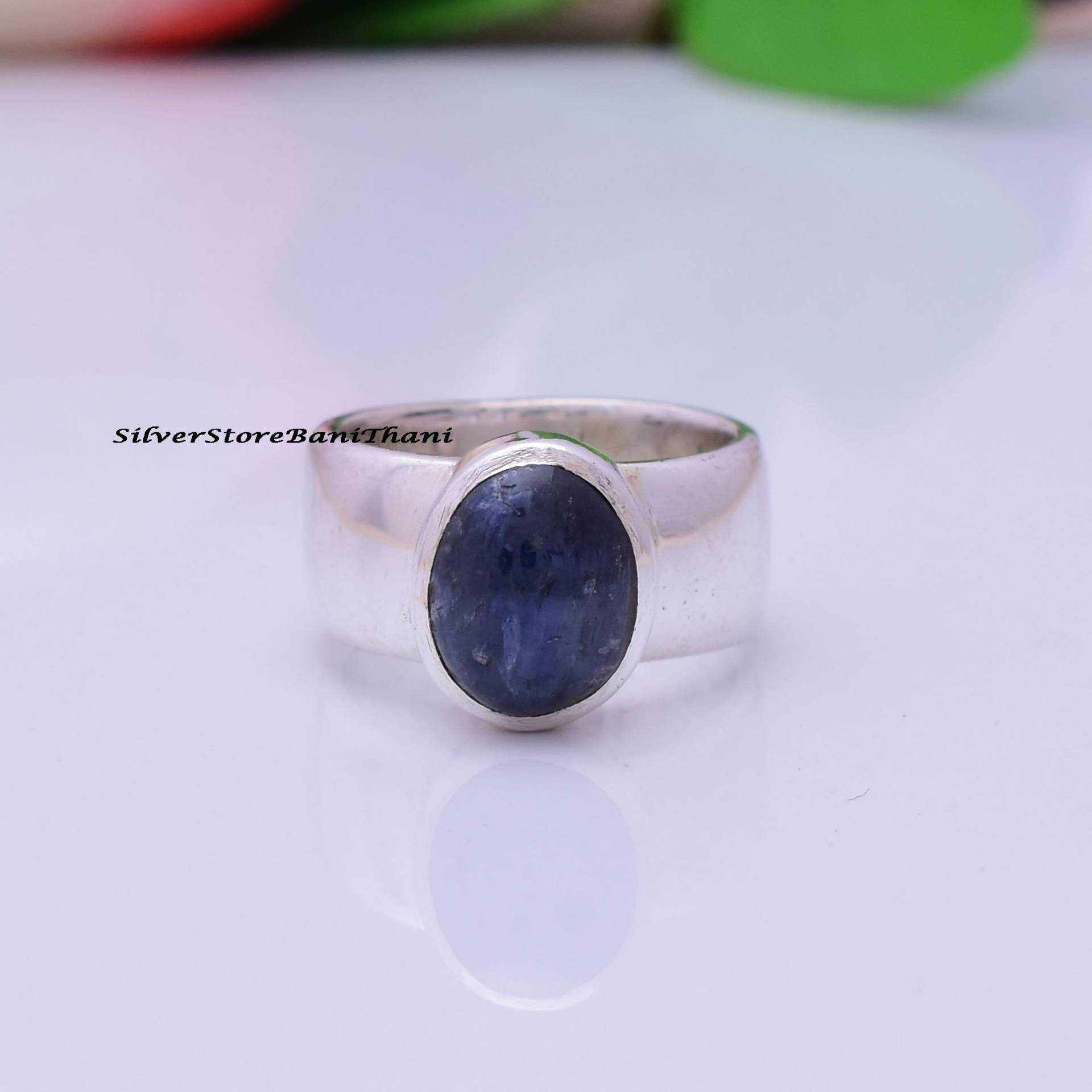 Amethyst Ring, 925 Sterling Silber Handgemachter Lila Stein Natürlicher Schöner Boho Geschenk Für Frauen von SilverStoreBaniThani