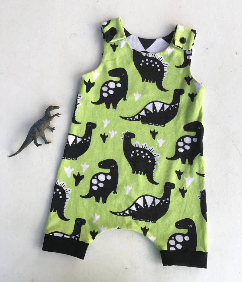 Dinosaurier Baby Kleinkind Strampler von SilverThreadsHM
