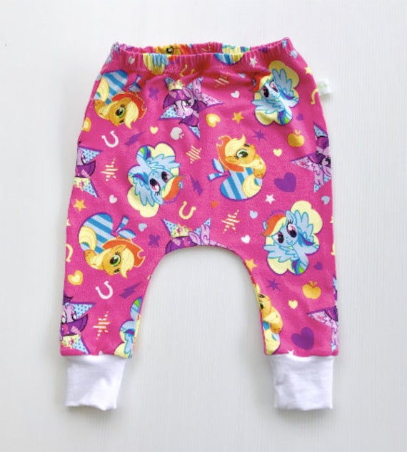 My Little Pony Baby Haremshose, Kinder Haremshose Bunt, Trendy Babykleidung von SilverThreadsHM