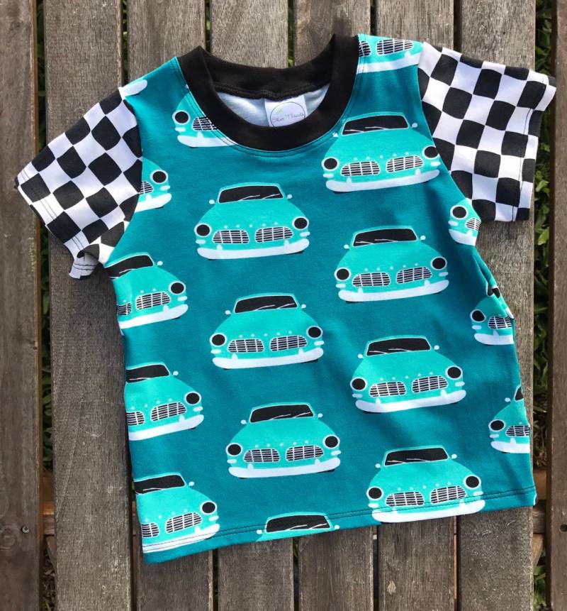 Vintage Cars Jungs T-Shirt von SilverThreadsHM