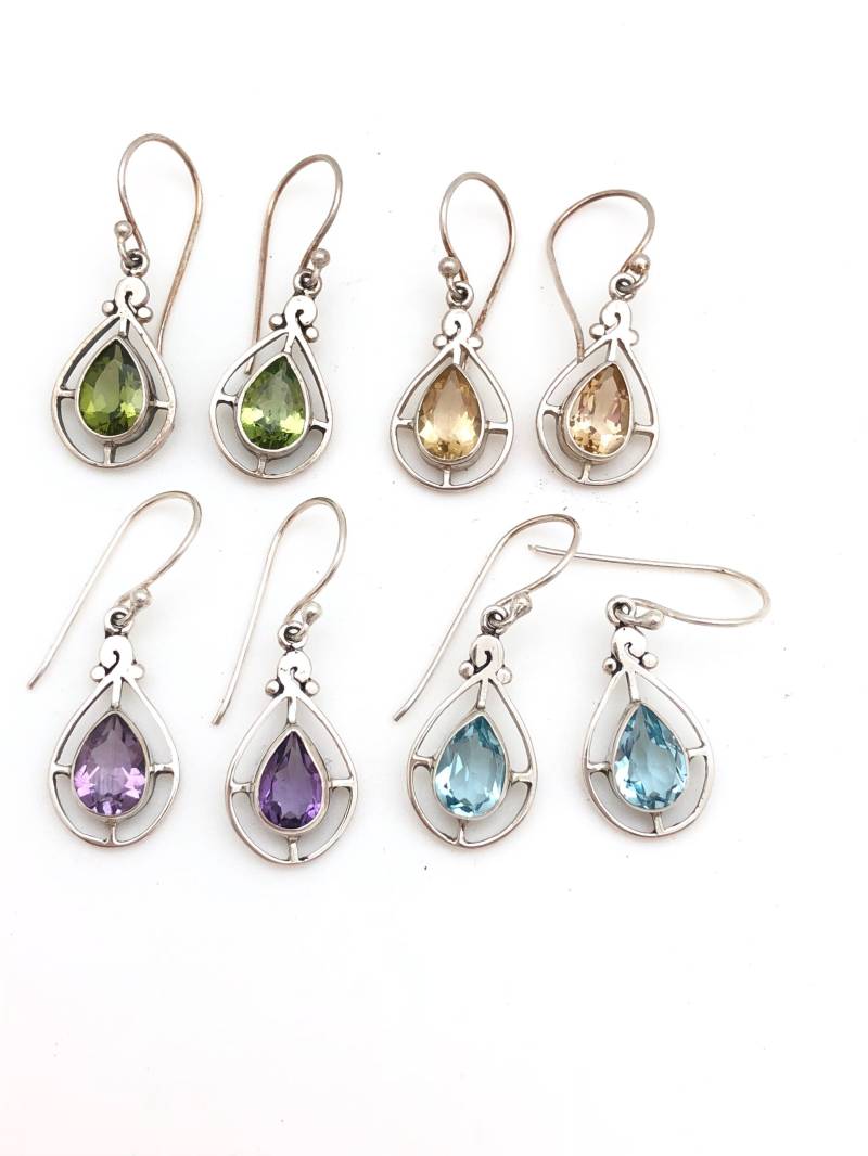 Halbedelstein Teardrops von SilverTrioJewelry