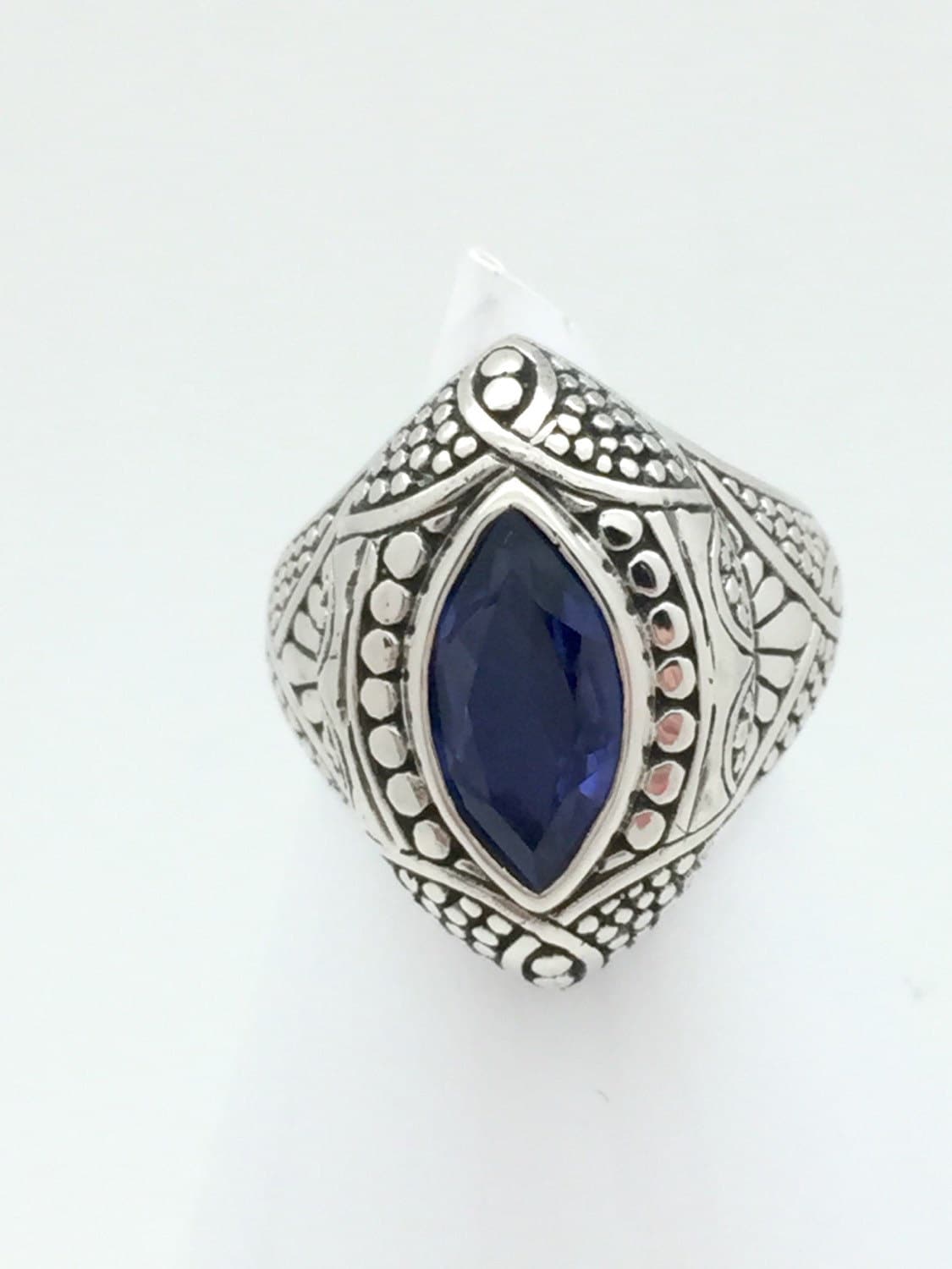 Iolith Bali Statement Ring von SilverTrioJewelry