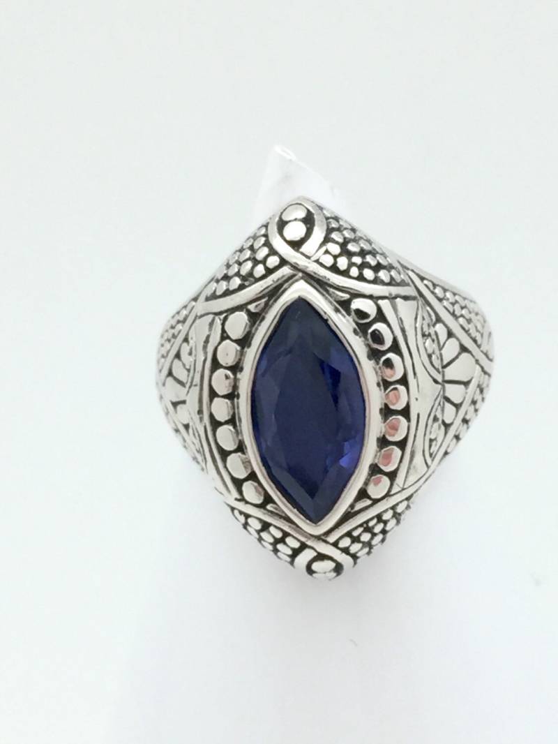 Iolith Bali Statement Ring von SilverTrioJewelry