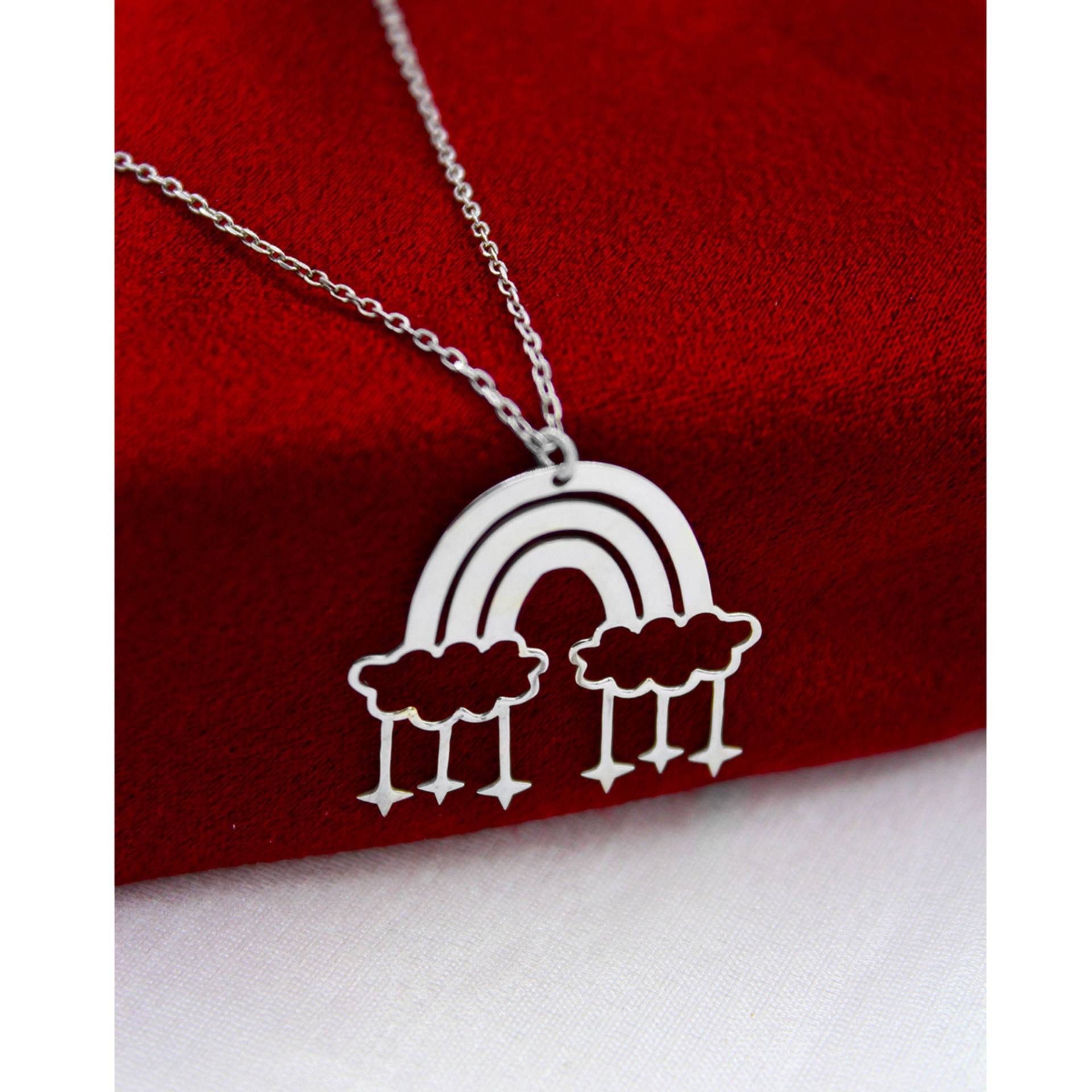 Bewölkter Stern Halskette , Minimalist Schmuck Mama Frauen Freunde Geschenk von SilverandSilverTR