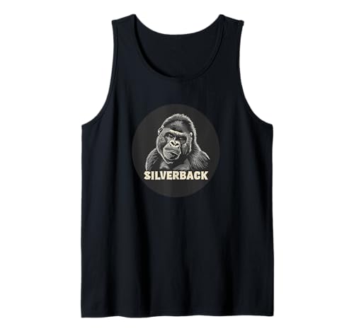 Ungezähmter Silberback-Affe für Gorilla-Jungen und Mädchen Tank Top Ungezähmter Silberback-Affe für Gorilla-Jungen und Mädchen Tank Top von Silverback Gorilla