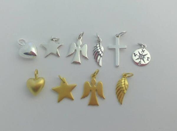 Fügen Sie Eine Persönliche Note ... Charm Sterling Silber Oder 24K Vergoldet von Silverellla
