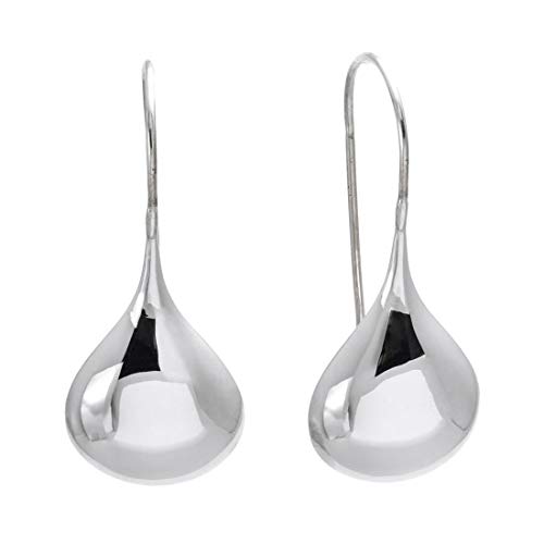 Silverly 925 Sterling Silber Polierte Aufgeblasene Tropfen Ohrhänger – Einfädler-Ohrringe Silverly 925 Sterling Silber Polierte Aufgeblasene Tropfen Ohrhänger – Einfädler-Ohrringe von Silverly