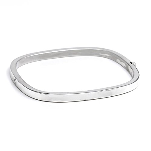 Silverly Frauen 925 Sterling Silber 4 mm mit Gelenk-Armband-Armband von Silverly