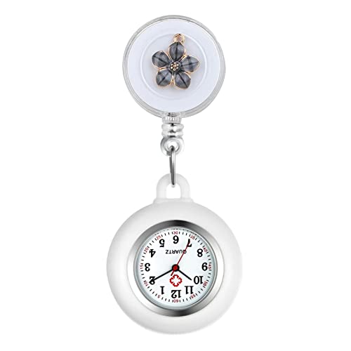 Lancardo Krankenschwesteruhr, einfache und modische Blume Blütenblatt Dehnbare Arbeit Uhr Krankenschwesteruhr von Lancardo