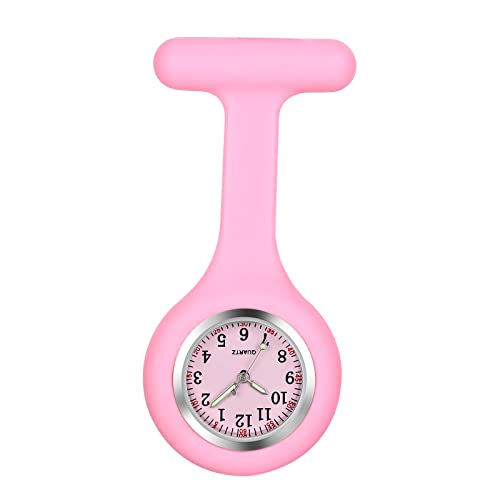 Silverora Schwesternuhr Schwesternuhren mit Clip Krankenschwester Uhren Silikon Hülle Nurse Watch Uhr zum anstecken Pflege Uhr Arzt Uhr Silverora Schwesternuhr Schwesternuhren mit Clip Krankenschwester Uhren Silikon Hülle Nurse Watch Uhr zum anstecken Pflege Uhr Arzt Uhr von Lancardo