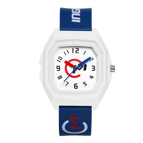 Silverora Uhren Kinder Silikon Rechteckig - 3ATM Wasserdicht Damen Herren Analog Quarz Sportuhr Quadratische Studentenuhr mit Silikonarmband Geschenke für Männer Frauen Blue Silverora Uhren Kinder Silikon Rechteckig - 3ATM Wasserdicht Damen Herren Analog Quarz Sportuhr Quadratische Studentenuhr mit Silikonarmband Geschenke für Männer Frauen Blue von Silverora