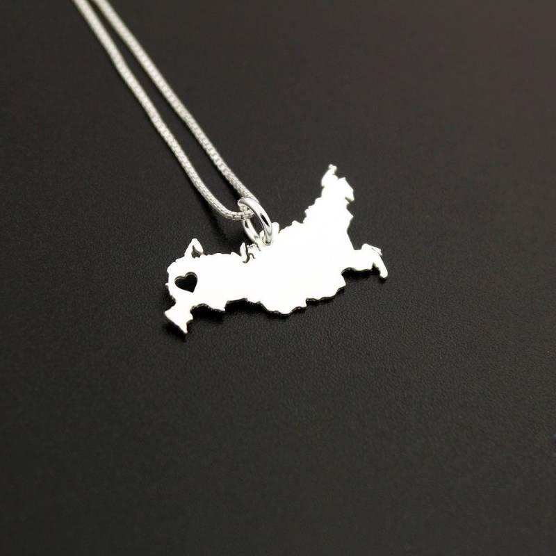 Russland Halskette Gravierbar Sterling Silber Personalisiert Ich Liebe Herz Box Kette Fern Beziehung Geschenk Russland Halskette Gravierbar Sterling Silber Personalisiert Ich Liebe Herz Box Kette Fern Beziehung Geschenk von Silversmith925