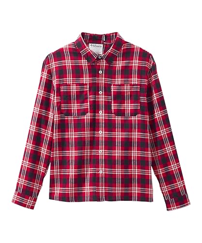 Silvert's Adaptive Clothing & Footwear Herren Flanellhemd mit offenem Rücken, Rotes Karomuster, XX-Large Silvert's Adaptive Clothing & Footwear Herren Flanellhemd mit offenem Rücken, Rotes Karomuster, XX-Large von Silvert's Adaptive Clothing & Footwear