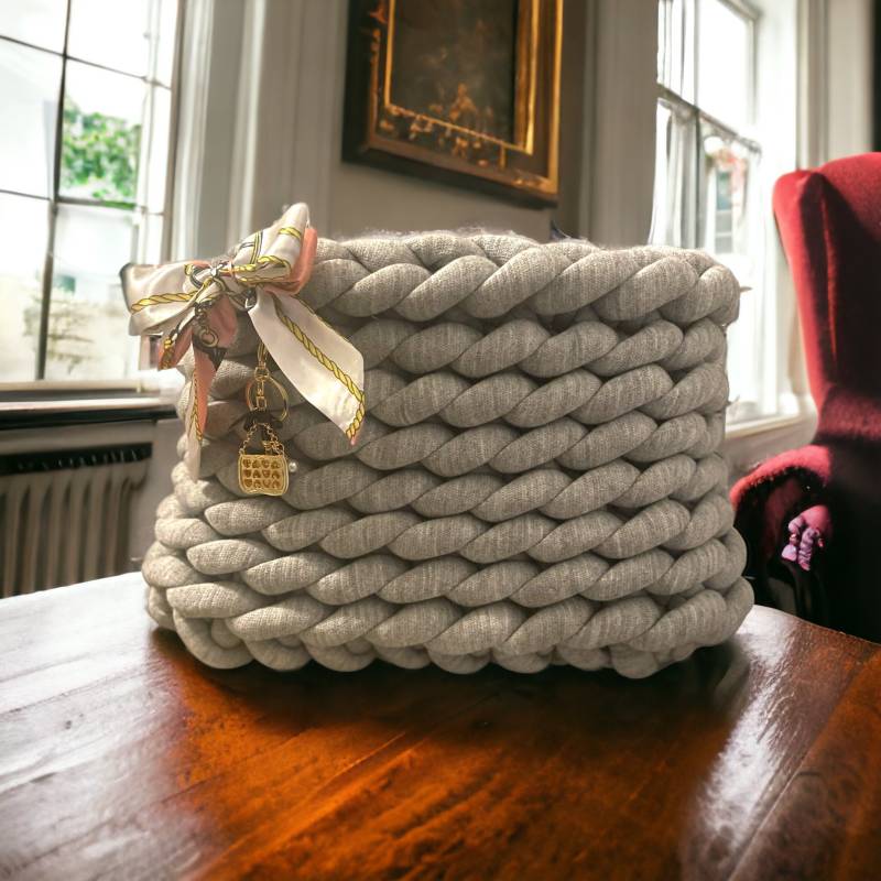 Grobstricktasche Klobiges Garn von SilviaJacobyWirth