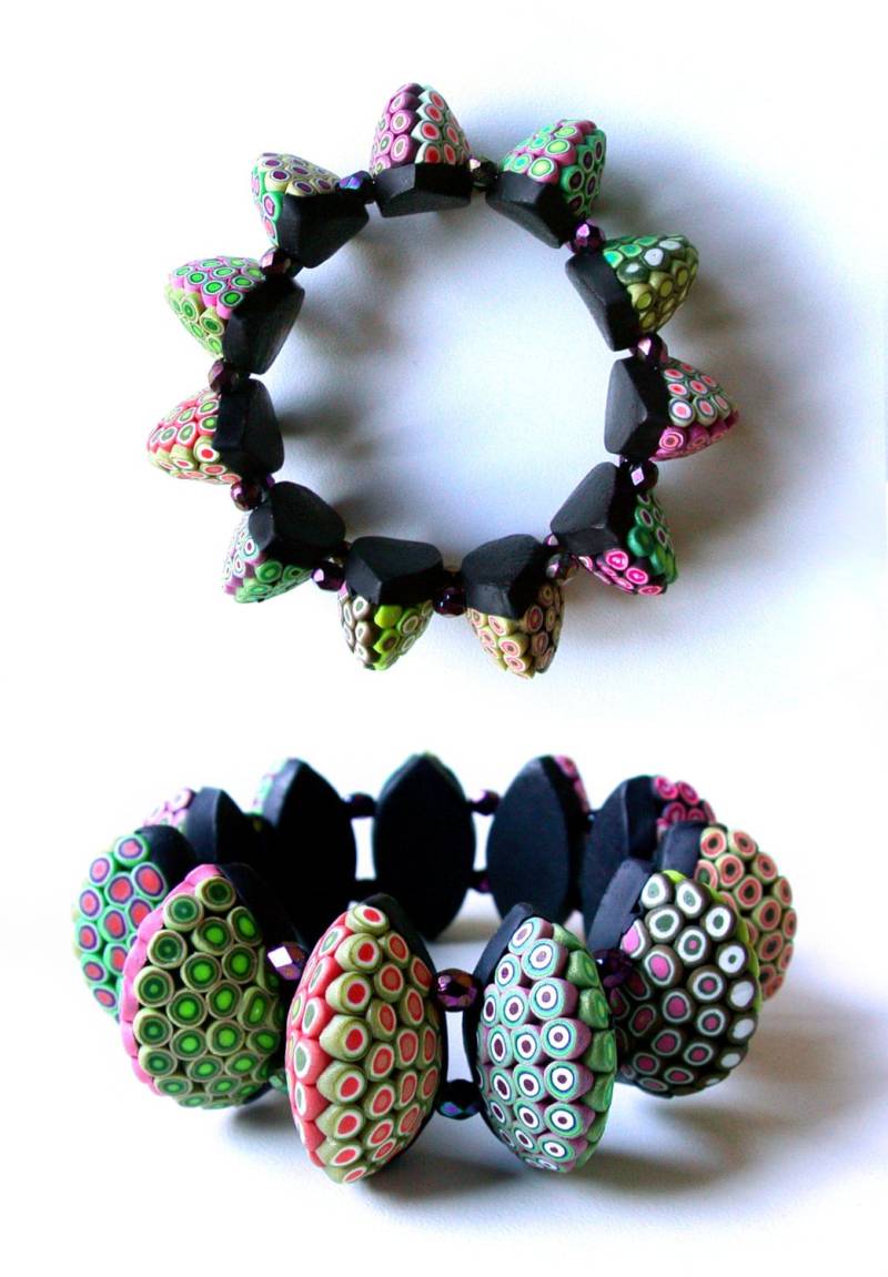 Armband Aus Fimo in Herbstfarben von SilviaOrtizDeLaTorre