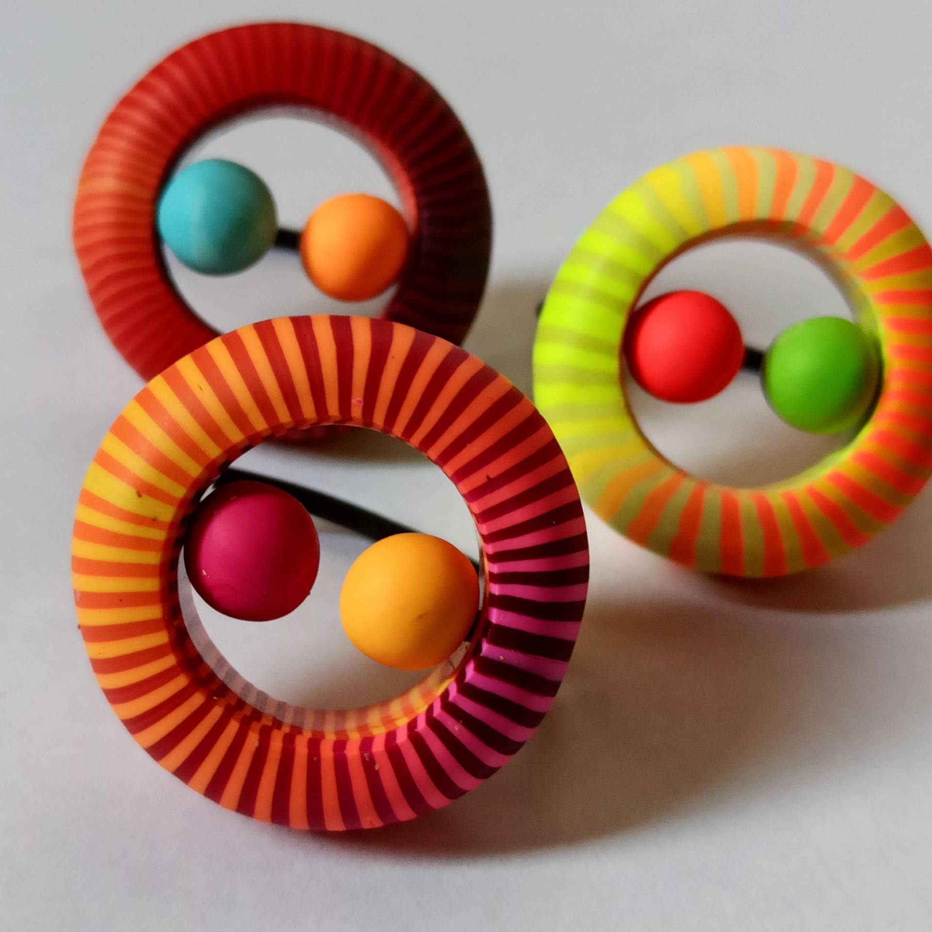 Polymer Clay Ring, Maßanfertigung von SilviaOrtizDeLaTorre