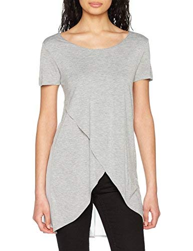 Silvian Heach Damen IPORANGA T-Shirt, Grau (Grey Mediu Grey Mediu), XX-Small von Silvian Heach