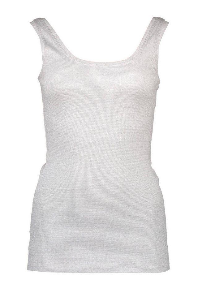 Silvian Heach T-Shirt Weißes Damen-Tanktop mit breiten Trägern und von Silvian Heach