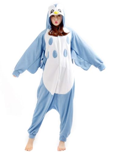 SimZoo Adult Animal Onesie PiżAma, MęSki I Damski Kostium Sowa Bielizna Nocna, JednoczęśCiowy Unisex Homewear von SimZoo