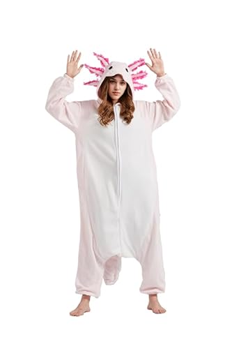 SimZoo Einteilige Pyjamas Tierkostüme für Pyjamas, Cosplay, Karneval und Erwachsene im Herbst und Winter von SimZoo