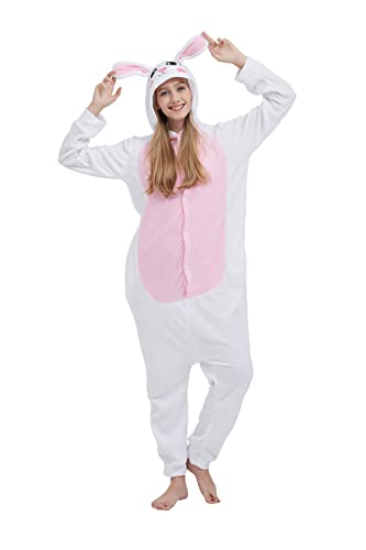 SimZoo Tier-Einteiler-Pyjama für Erwachsene, Herren- und Damen-Tier-Cosplay-KostüM-NachtwäSche, Einteilige Unisex-Hauskleidung von SimZoo