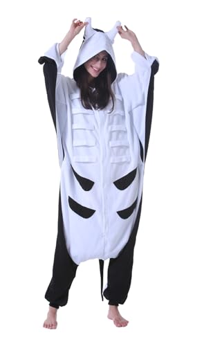 SimZoo Tier-Einteiler-Pyjama für Erwachsene, Manta Herren-und Damen-Tier-Cosplay-Kostüm-Nachtwäsche, Einteilige Unisex-Hauskleidung SimZoo Tier-Einteiler-Pyjama für Erwachsene, Manta Herren-und Damen-Tier-Cosplay-Kostüm-Nachtwäsche, Einteilige Unisex-Hauskleidung von SimZoo